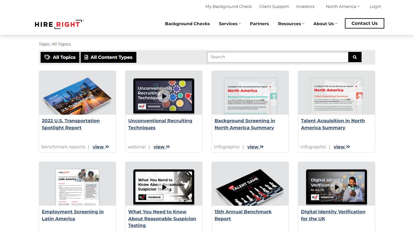 HireRight Background Screening Resource Library | HireRight